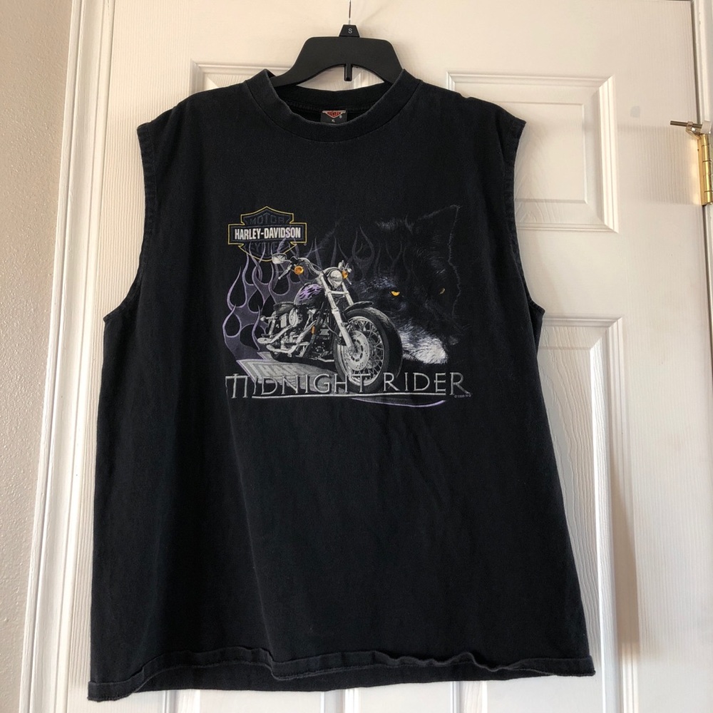 Harley-Davidson sleeveless T-shirt EUC size XL